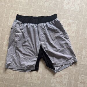 Men's Gray Athletic Shorts